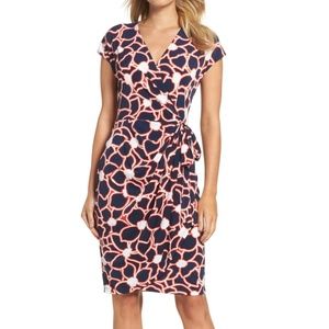 Beautiful Maggy London wrap dress size 14